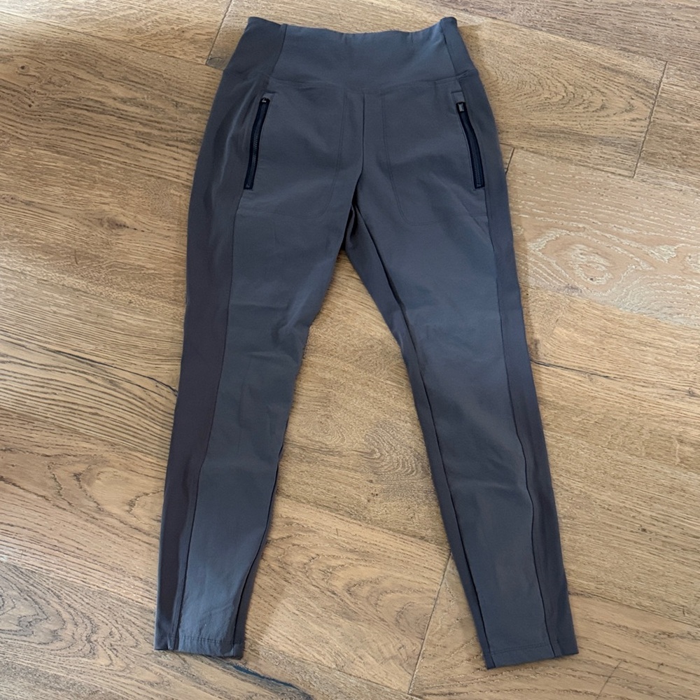Athleta Brown High-Waist Leggings
